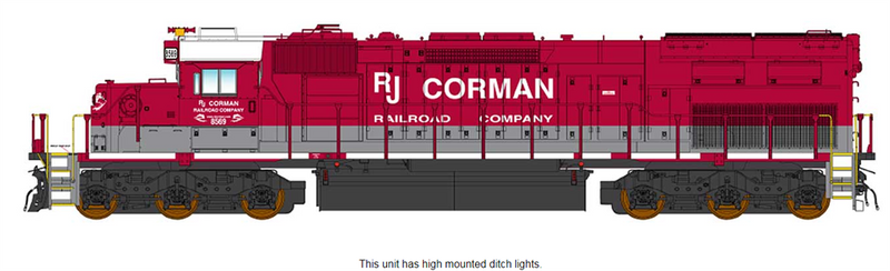 PREORDER InterMountain 49423(S)-02 SD40T-2 W/DCC & Sound, RJ Corman