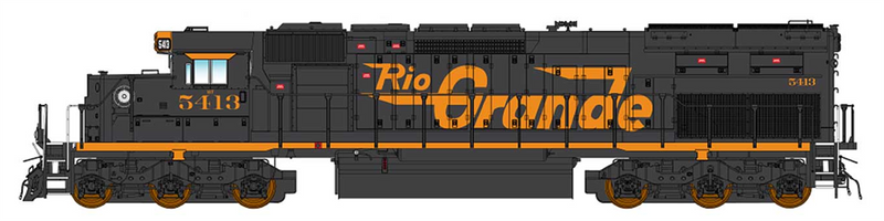 PREORDER InterMountain 49429(S)-01 SD40T-2 W/DCC & Sound, Wheeling & Lake Erie - Ex D&RGW