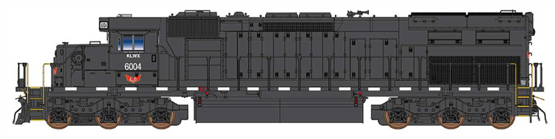 PREORDER InterMountain 49434(S)-03 SD40T-2 W/DCC & Sound, Knoxville Locomotive Works