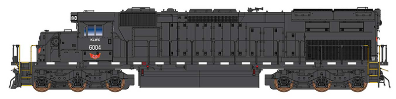 PREORDER InterMountain 49434(S)-02 SD40T-2 W/DCC & Sound, Knoxville Locomotive Works