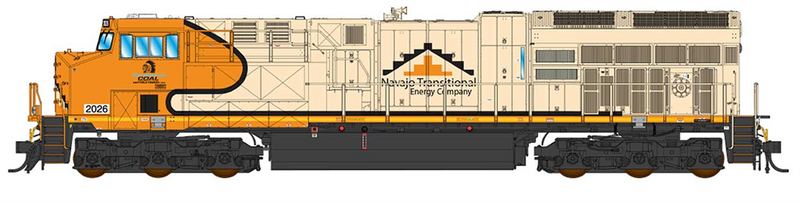 InterMountain #497107S GE Evolution Series Tier 4 Loco with DCC & Sound - Kansas City Southern