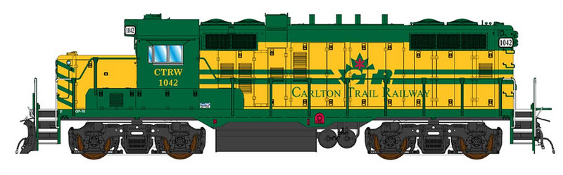 PREORDER InterMountain 49820(S)-02 GP10 Paducah W/DCC & Sound, Carlton Trail Railway