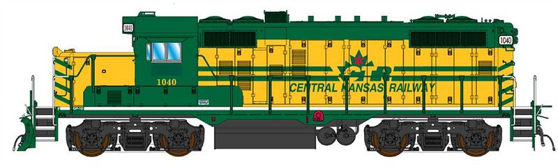 PREORDER InterMountain 49822(S)-02 GP10 Paducah W/DCC & Sound, Central Kansas Railway - ex-CTRW