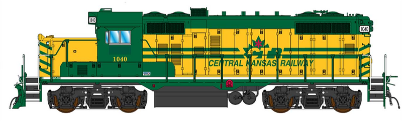 PREORDER InterMountain 49822(S)-01 GP10 Paducah W/DCC & Sound, Central Kansas Railway - ex-CTRW