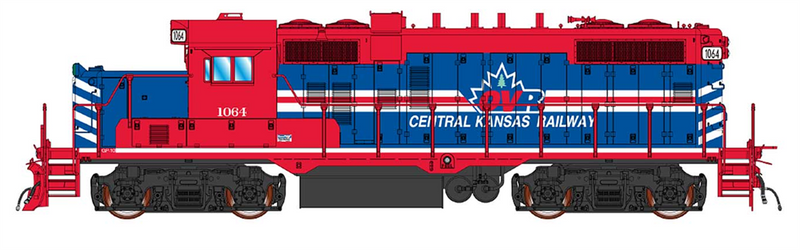 PREORDER InterMountain 49823(S)-01 GP10 Paducah W/DCC & Sound, Central Kansas Railway - ex-OVR