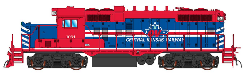 PREORDER InterMountain 49821(S)-01 GP10 Paducah W/DCC & Sound, Okanagen Valley Railway