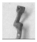 Cal-Scale Train Parts 499 PRR Antenna Set Erie Built, HO