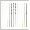 Excel Hobby Blades Corp. 271-50052 Fine High-Speed Twist Drill Bit - pkg(12) in Tube, Carded --