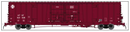 Atlas Model Railroad Co. 50004071 Santa Fe Class BX-166 62' Beer Boxcar - Ready to Run -- Santa Fe 621328 (Boxcar Red, 24" Logo Version 3), N Scale
