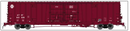 Atlas Model Railroad Co. 50004072 Santa Fe Class BX-166 62' Beer Boxcar - Ready to Run -- Santa Fe 621389 (Boxcar Red, 24" Logo Version 3), N Scale
