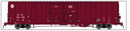 Atlas Model Railroad Co. 50004074 Santa Fe Class BX-166 62' Beer Boxcar - Ready to Run - Santa Fe 621596 (Boxcar Red, 24" Logo Version 3), N Scale