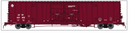 Atlas Model Railroad Co. 50004086 Santa Fe Class BX-166 62' Beer Boxcar - Ready to Run -- Santa Fe 621574 (Berwind Repaint Version C, Boxcar Red), N