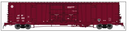 Atlas Model Railroad Co. 50004085 Santa Fe Class BX-166 62' Beer Boxcar - Ready to Run -- Santa Fe 621528 (Berwind Repaint Version C, Boxcar Red), N