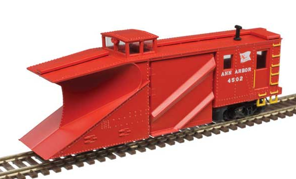 Atlas Model Railroad Co. 50005131 Russell Snow Plow - Ready to Run - Master(R) -- Ann Arbor