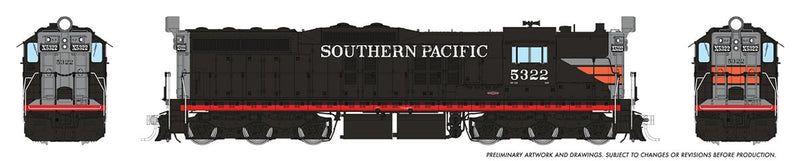 Rapido 050611 HO EMD SD7 High Nose - ESU LokSound and DCC -- Southern Pacific