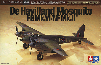 Tamiya 60747 DeHavilland Mosquito MK, 1:72 Scale