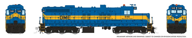 PREORDER Rapido 050637 HO EMD SD10 Low Nose - ESU LokSound and DCC -- Dakota, Minnesota & Eastern