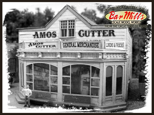 Bar Mills 504 Amos Cutter's General Store, O Scale
