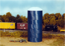 Rix Products- 6280510 ALL-AMERICAN BLUE SILO, HO