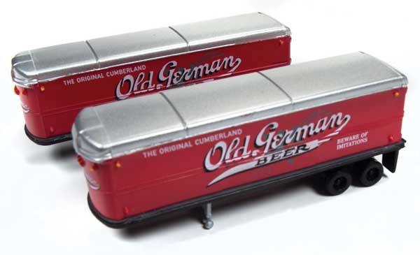 CMW 51181 32' AeroVan Trailer - Assembled - Mini Metals(R) -- Old German Beer, N Scale