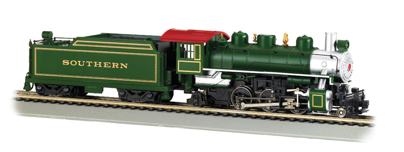 Bachmann 51504 Baldwin 2-6-2 Prairie with Smoke - Standard DC -- Southern Railway (green), HO Scale