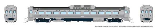 PREORDER Rapido 516003 N Budd RDC-1 Phase 1 - Standard DC -- Baltimore & Ohio