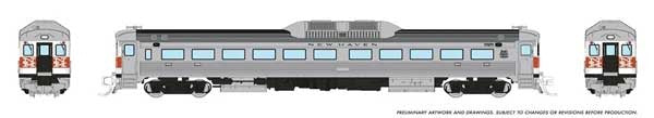 PREORDER Rapido 516009 N Budd RDC-1 Phase 1 - Standard DC -- New Haven (McGinnis Scheme)