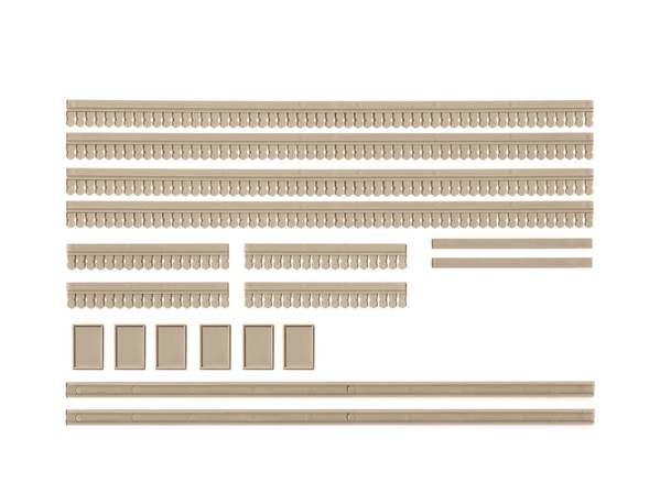 Ratio 516 Station Valancing and Notice Boards, HO Scale