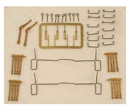 Cal-Scale Train Parts 525 Diesel Detail Kit Athearn SW1500 SW1000, HO