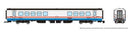 PREORDER Rapido 525106 N Rohr RTL Turboliner Snack Bar Coach - Ready to Run -- Amtrak