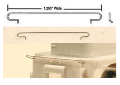 Cal-Scale Train Parts 530 RS Pilot Grabs (4), HO