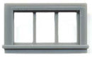 San Juan Details (formerly Grandt Line) 5303 Window -- Horizontal, 3-Pane, HO Scale