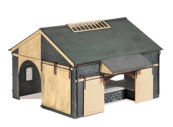 Ratio 534 Stone Goods Shed, HO Scale