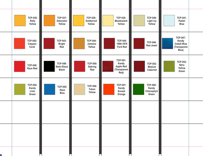 Tru-Color Paint TCP-545 1966-1979 FORD RED 1OZ