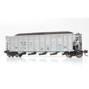 Rapido 538024A AutoFlood III Rapid Discharge Coal Hopper - Ready to Run -- PGNX Set 2 (silver, black), N Scale