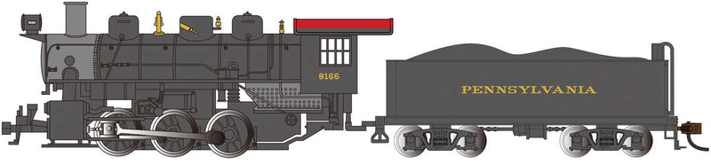 PREORDER Bachmann 53803 USRA 0-6-0 - WowSound(R) and DCC - Spectrum(R) -- Pennsylvania Railroad 8168 (black, graphite, Tuscan), HO