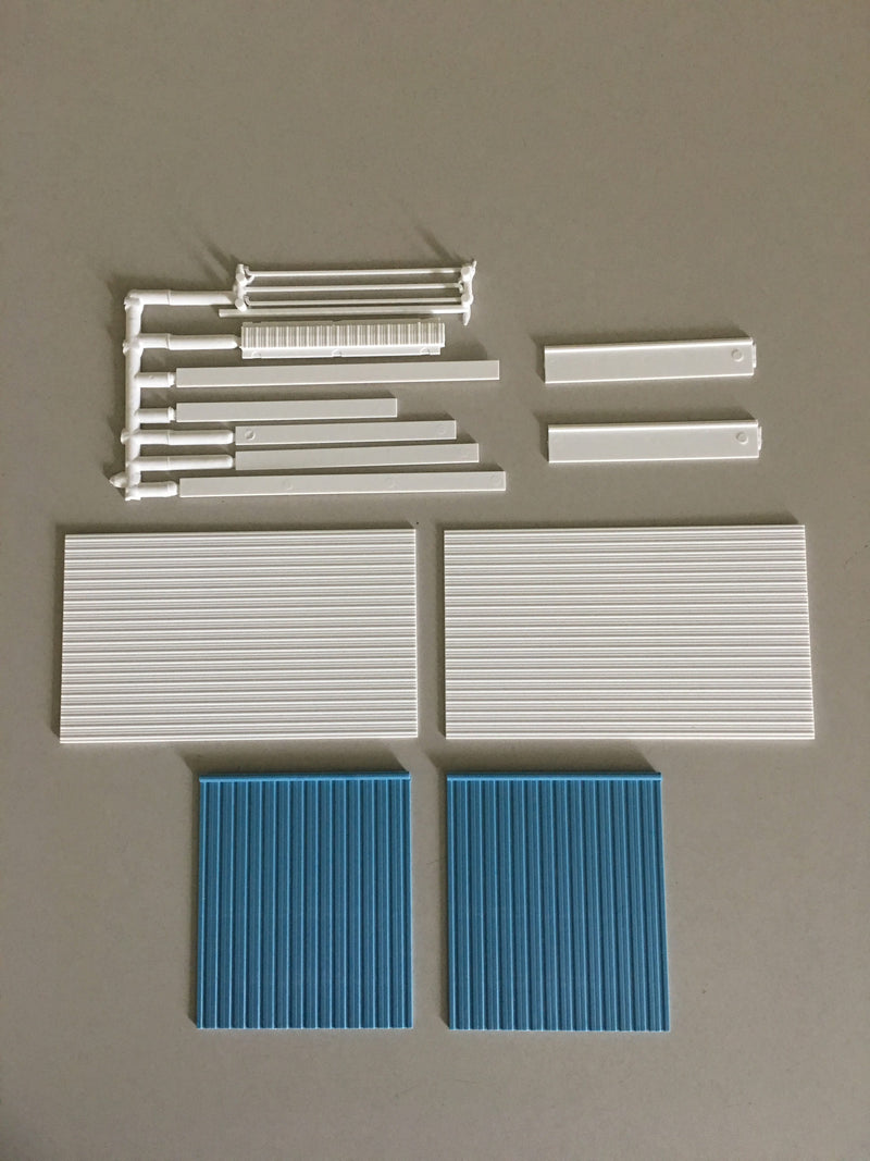 PikeStuff 0014 Extension Kit (Blue), HO Scale