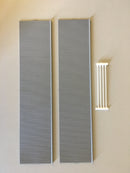 PikeStuff 1011 Prefab Steel Warehouse Walls, HO Scale