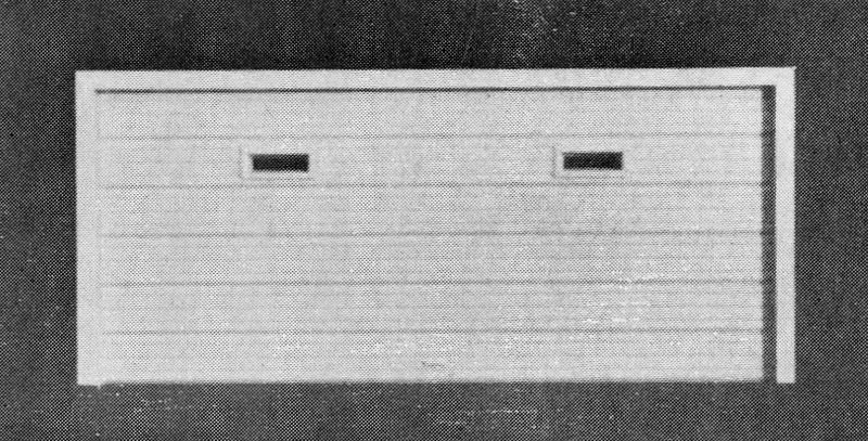 PikeStuff 1110 Two Car Garage Door, HO Scale