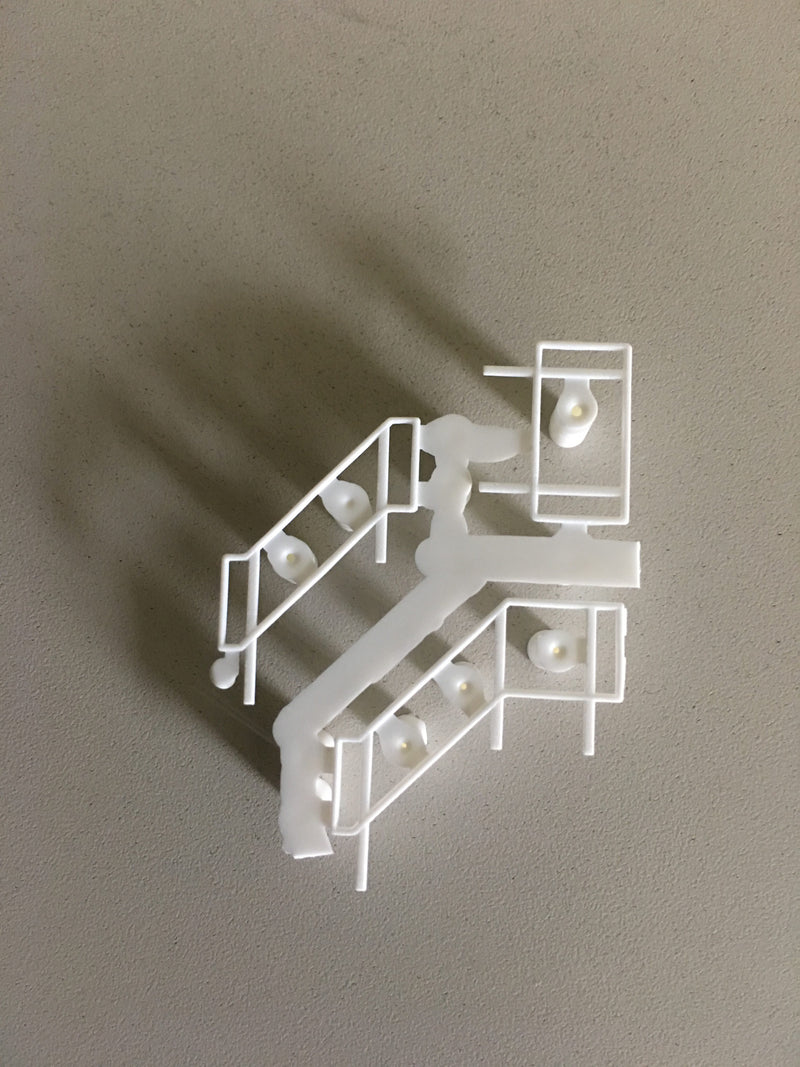 PikeStuff 1114 Staircase Handrails, HO Scale