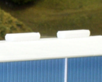 PikeStuff 8109 Roof Top Vents (4 each), N Scale