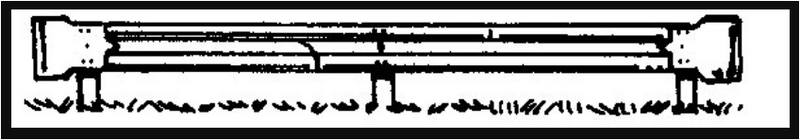 Pikestuff 541-3 Highway guardrails, KIT Kit - Scale 50' 15.2m, HO