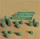 JTT Trees & Shrubs 95584  BOXWOOD PLANTS, HO