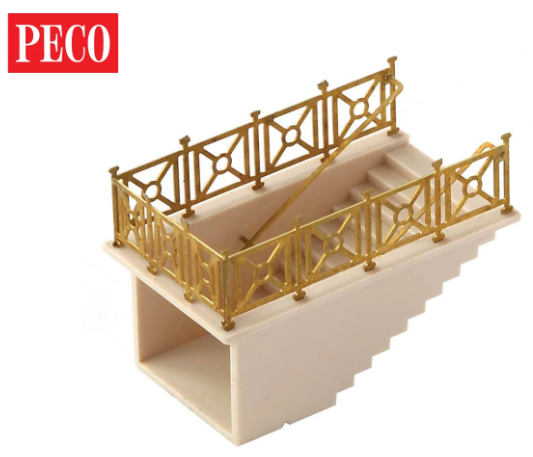 Peco 552-NB7 NB-7 Subway Staircase Kit, N Scale