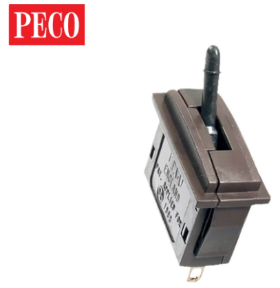 Peco 552-PL-26B Black Passing Contact Switch