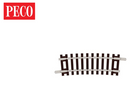 Peco 552-ST4 Code 80 Curved Track -- Half Curve, 9" Radius, 11-1/4", N Scale