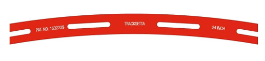 Peco 552-OOT30 Tracksetta Track Laying Template -- 30" 76.2cm Radius Curve, HO