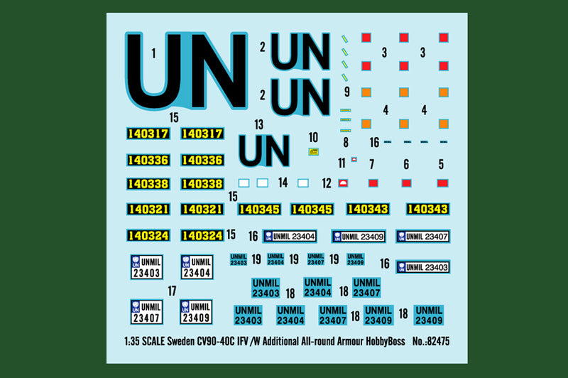 HobbyBoss Swedish CV90-40C IFV /W Additional All-round Armour 82475 1:35
