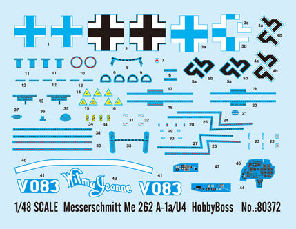 HobbyBoss Messerschmitt Me 262 A-1a/U4 1:48