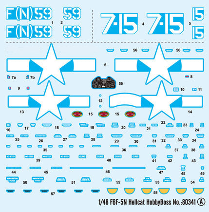 HobbyBoss F6F-5N Hellcat 80341 1:48